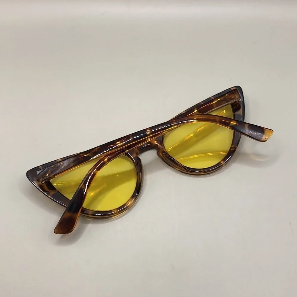 Bundle Lot 8 Sunglasses Cat Eye Square Round Shield